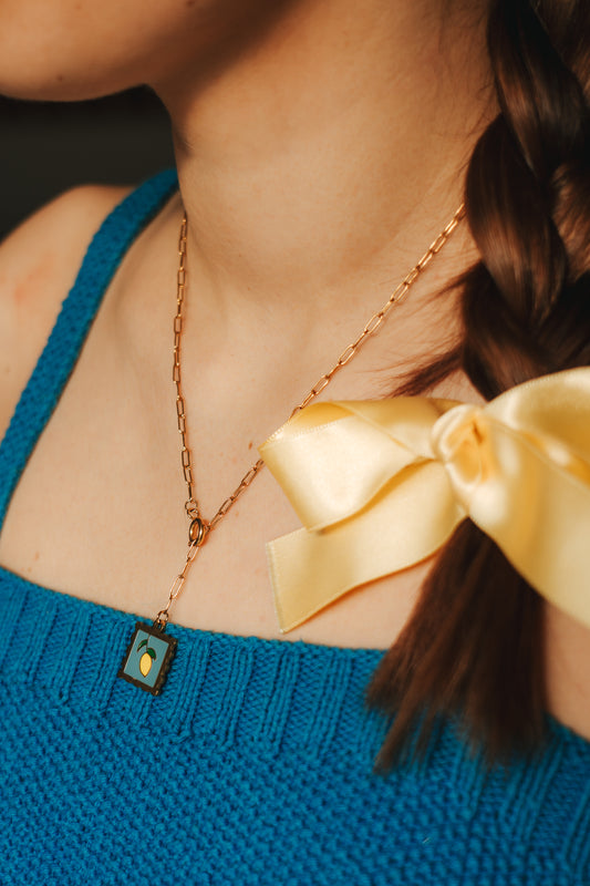 Collier Citron Menton