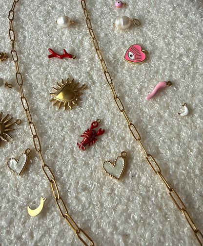 Collier chaîne & charm's - Personnalisable