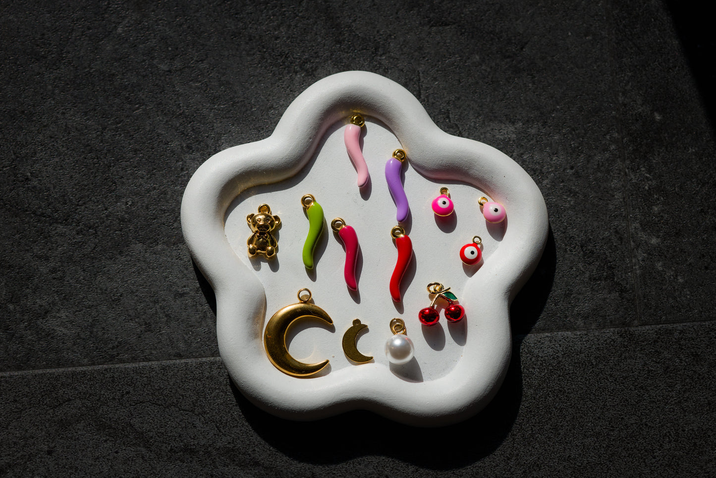 Collier personnalisable charm's - doré