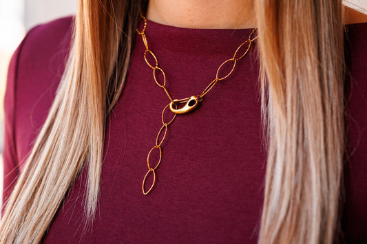 Collier Baiser doré