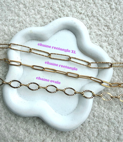 Collier chaîne & charm's - Personnalisable