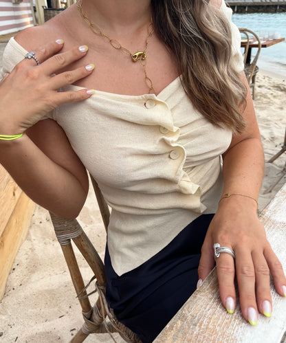 Collier Baiser doré